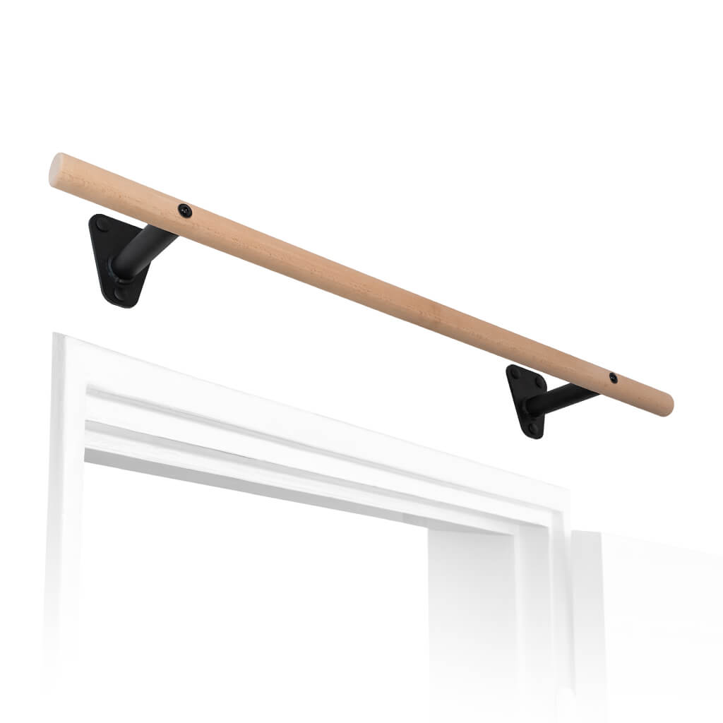 Holz Klimmzugstange zur Wandmontage über Türrahmen