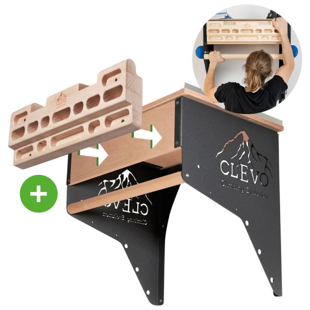 Bundle CLEVO Wall + Hangboard
