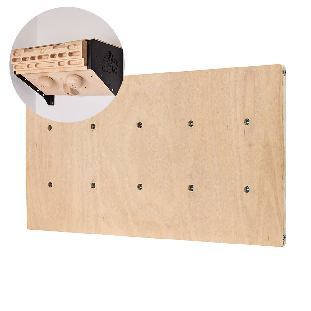 CLEVO Wall 2.0 Pinch Board – Pinch-Grip Training for Climbing Holds
