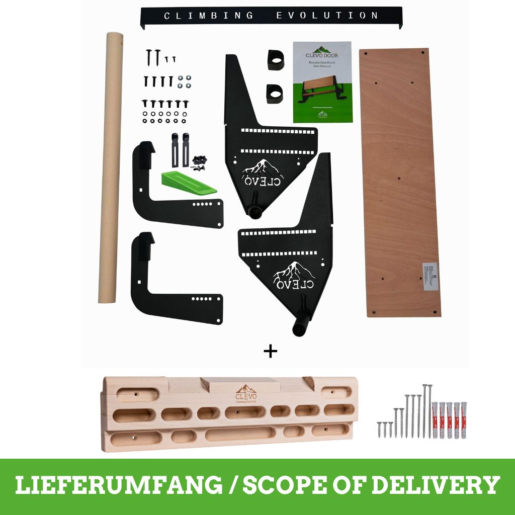 Bundle Clevo Door + Hangboard
