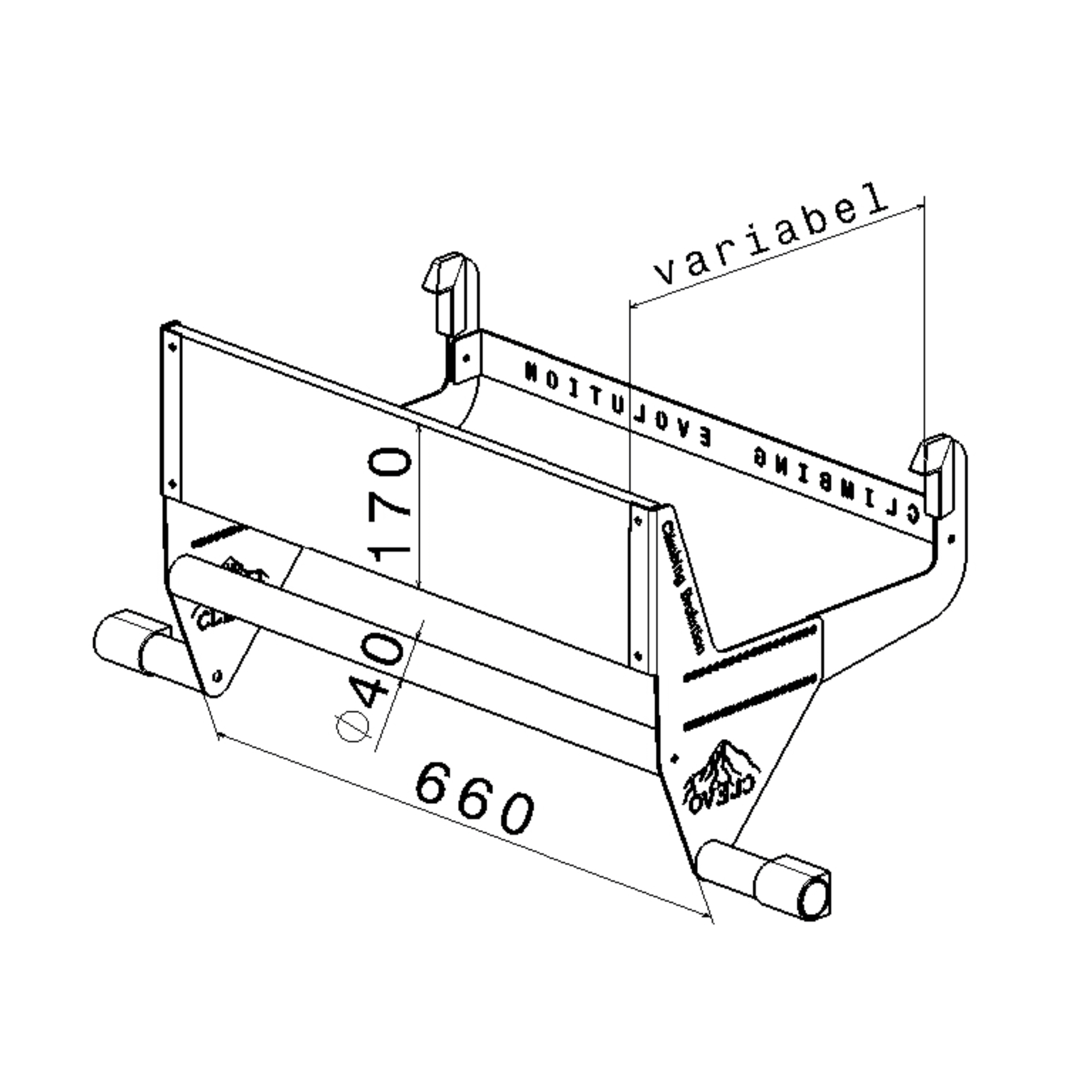 Bundle Clevo Door + Hangboard