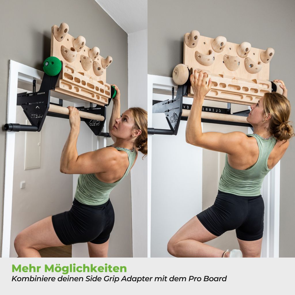CLEVO Side Grip Adapter - Befestigung für Lapis Ball oder Klettergriff