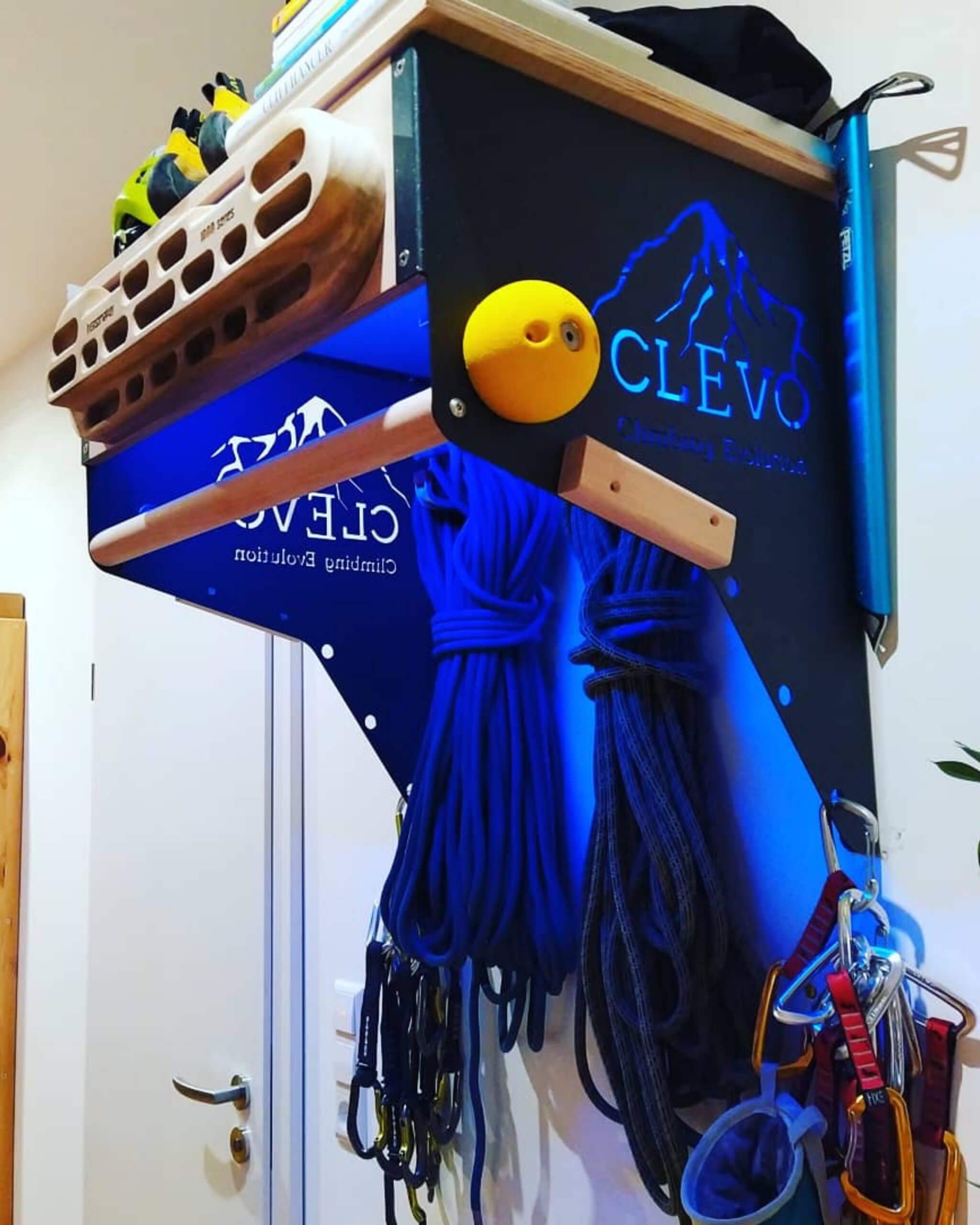 climbing wall at home