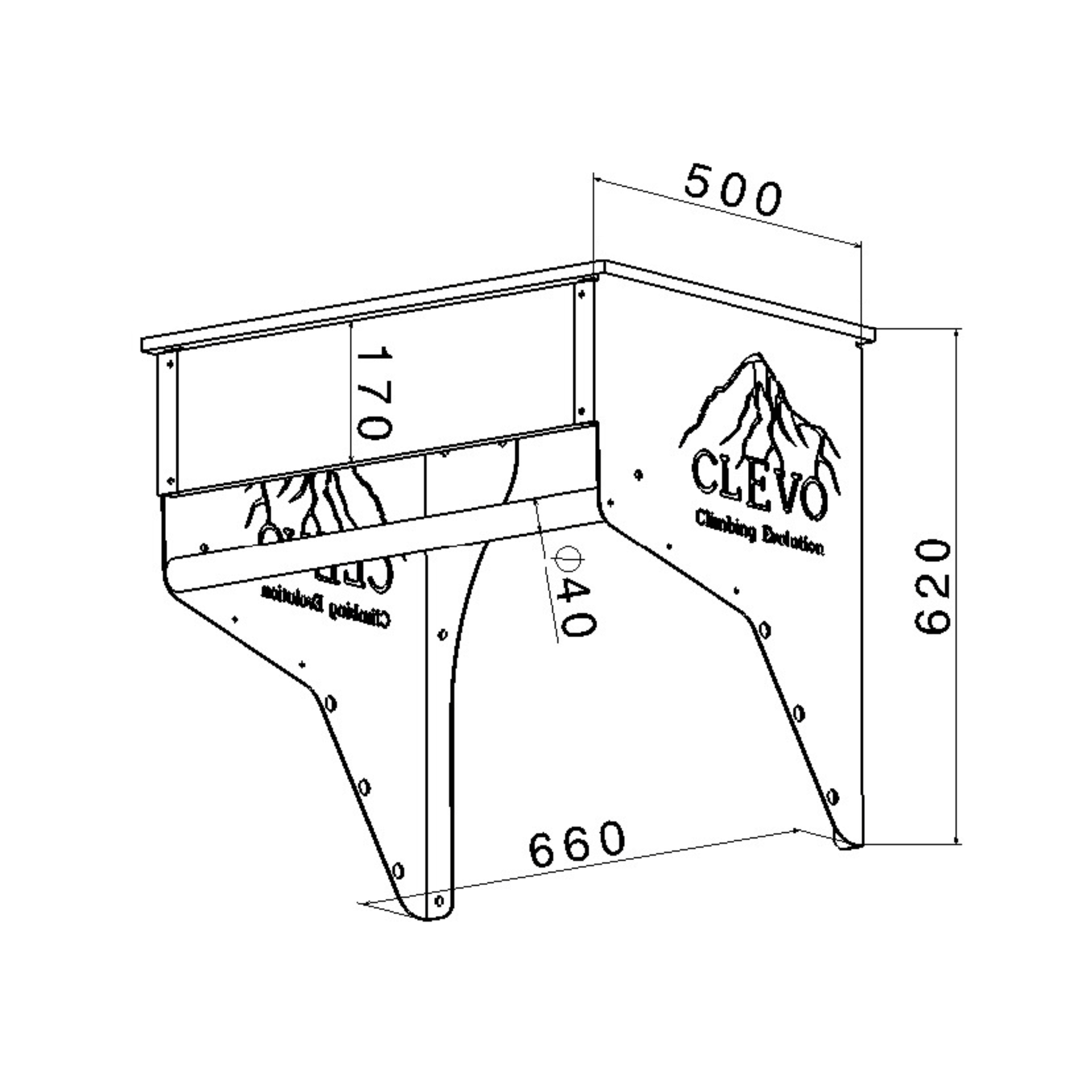 climbing wall at home