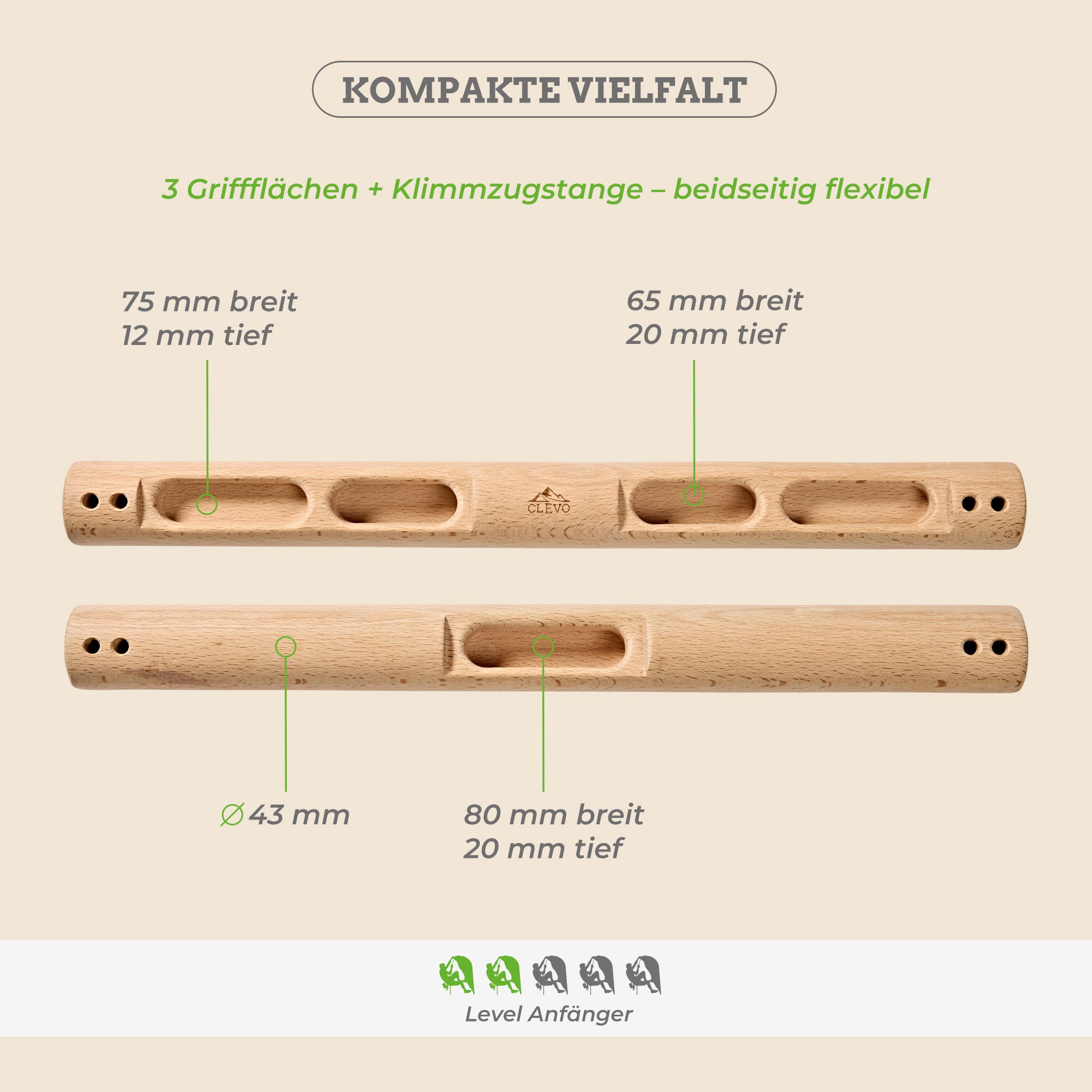 CLEVO Fingerboard Slim