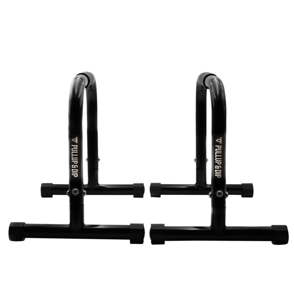 Steel parallettes, extra wide handle & non-slip