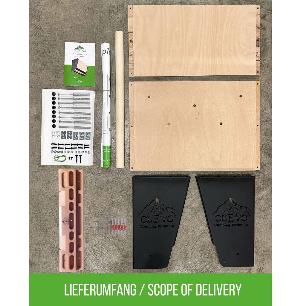 Bundle CLEVO M + Hangboard