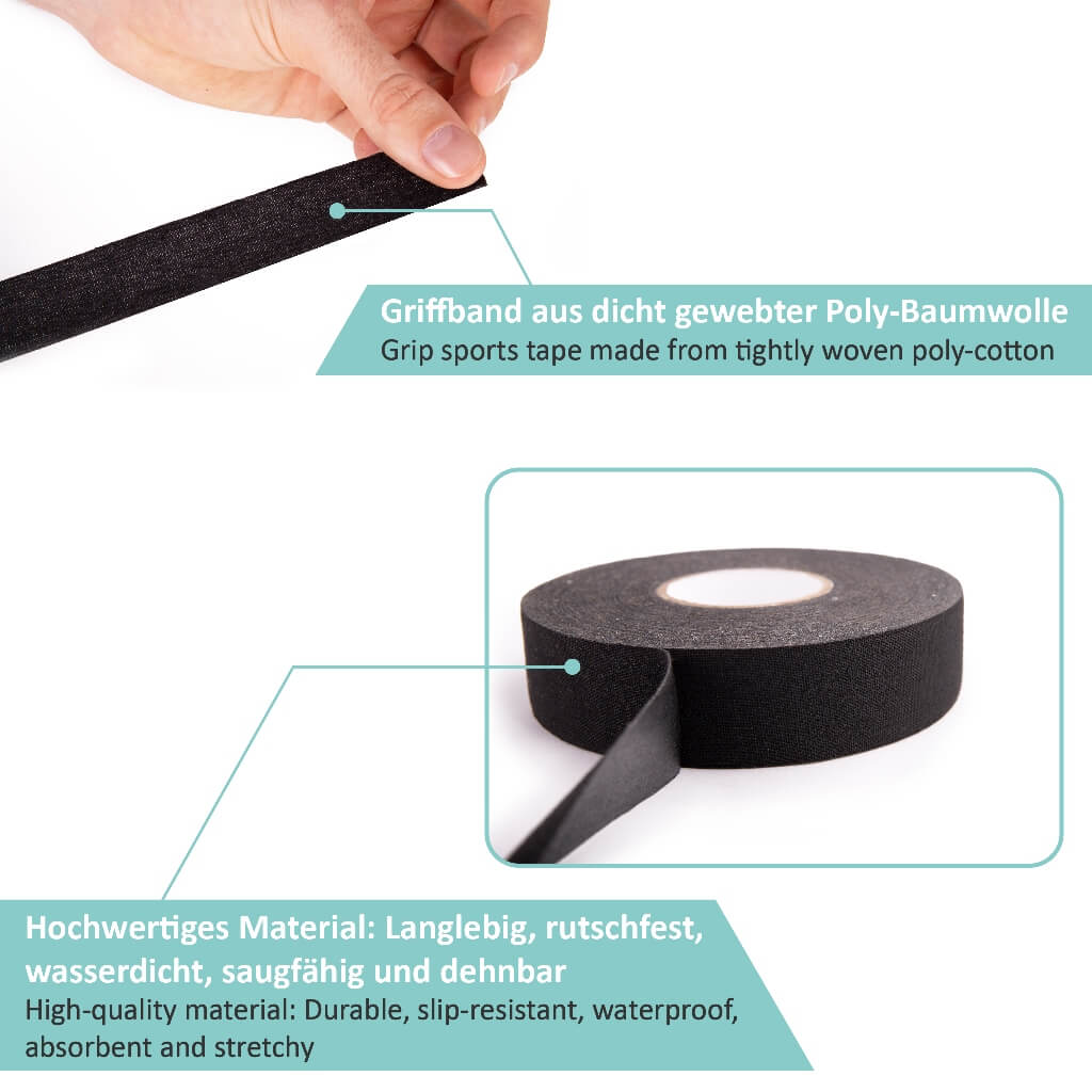 Sport grip tape for pull-up bar, anti-slip tape for golf, tennis and field hockey