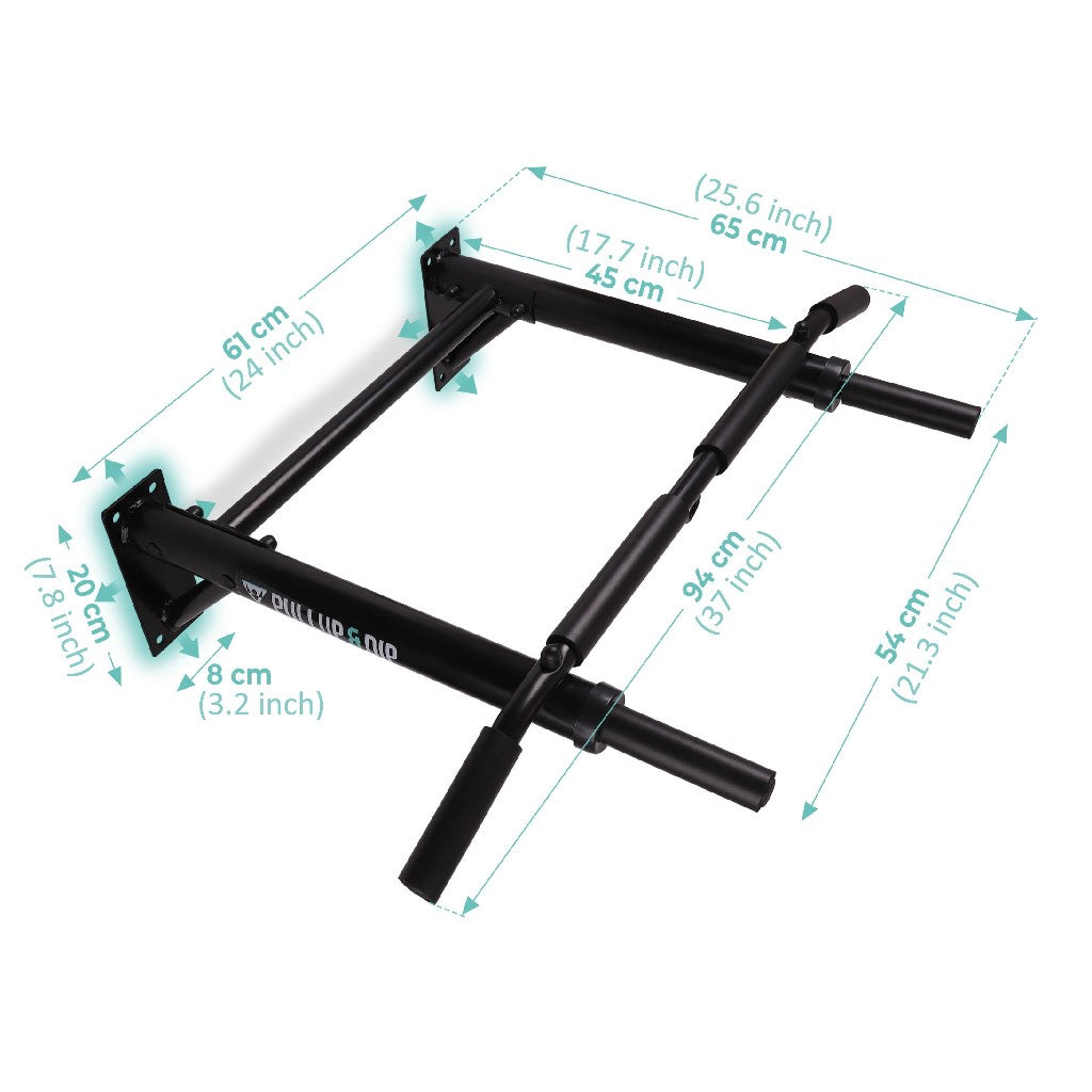 Barre de traction murale, bande de traction incluse