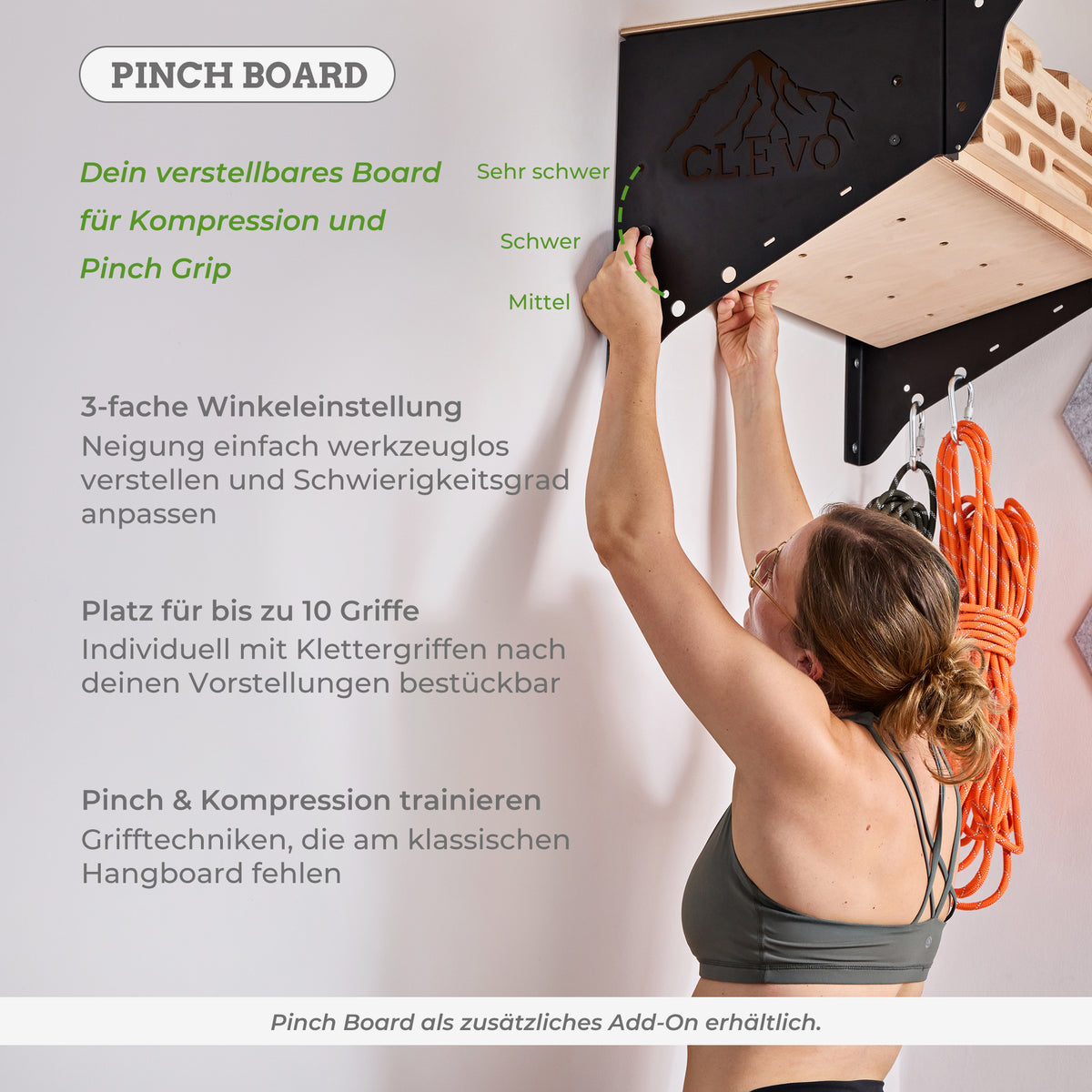 Bundle CLEVO Wall 2.0 + Hangboard