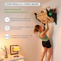 CLEVO Wall 2.0 Pinch Board – Pinch-Grip Training for Climbing Holds