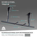 Pull-up bar ceiling incl. pull-up strap and screws