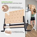 CLEVO Pro Board - Wooden board for hangboard and climbing holds
