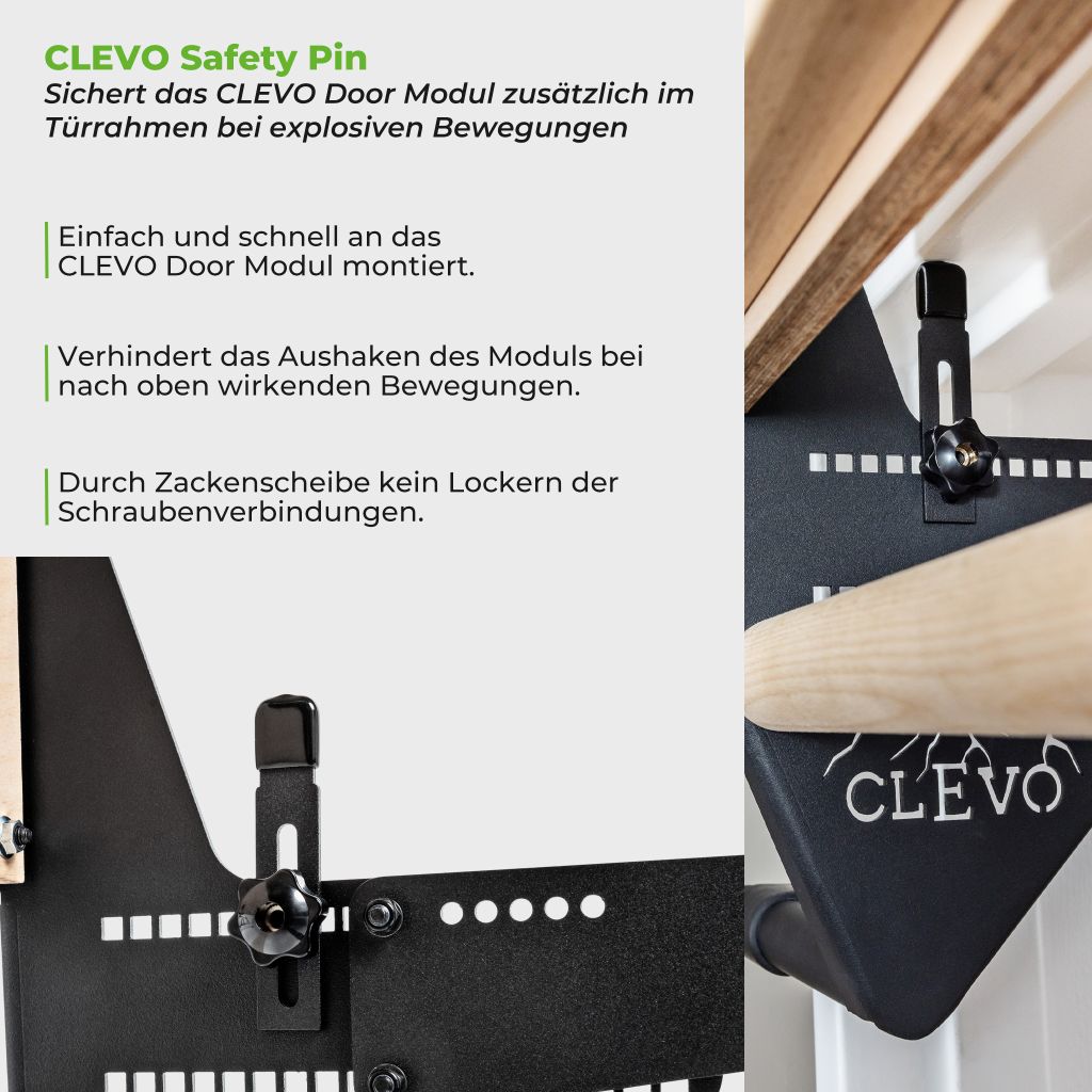 CLEVO Door security bolt set of 2