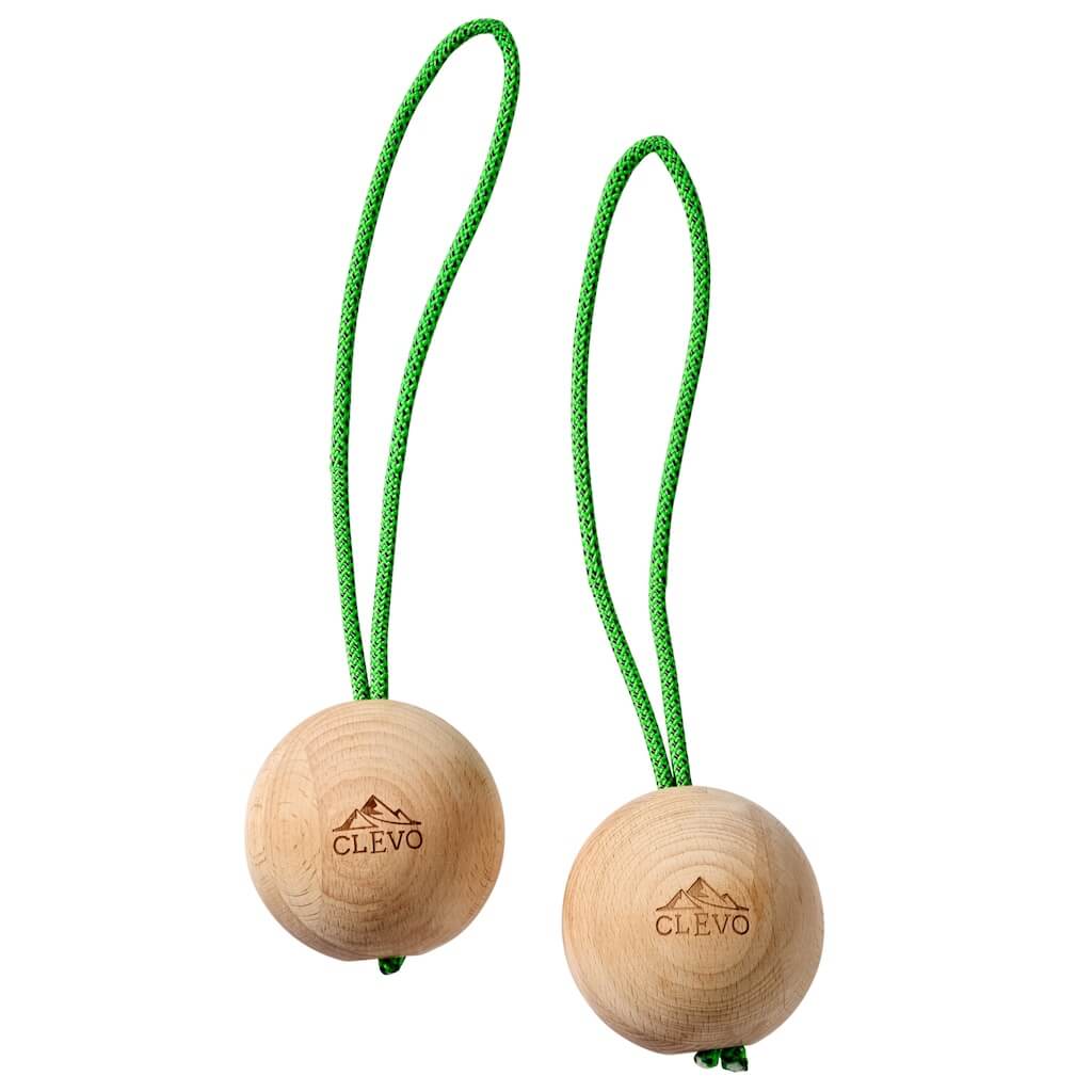 CLEVO Hangball Kletterkugeln (2er Set)