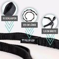 Daisy chain, dip belt rope