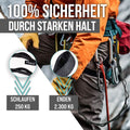 Daisy chain, dip belt rope