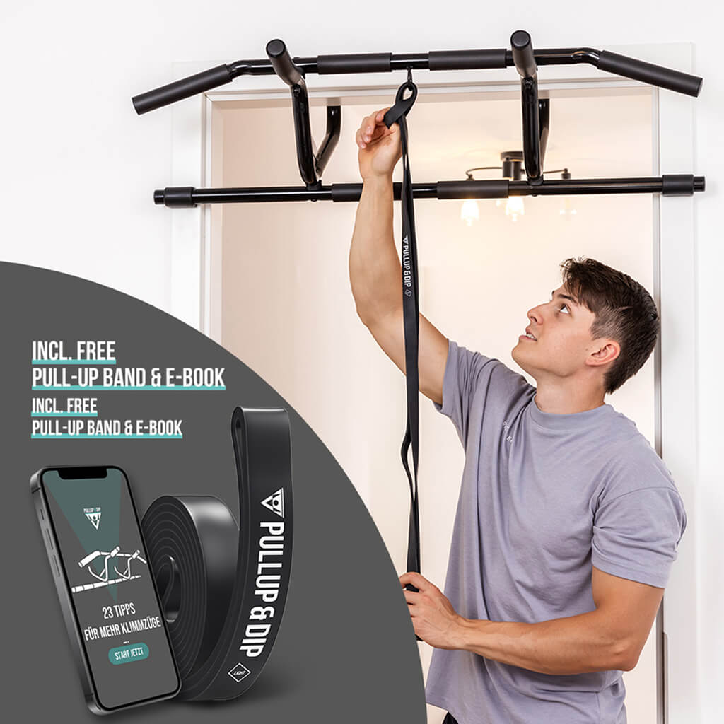 Pull up Bar Doorway Incl. Pull up Assist Band