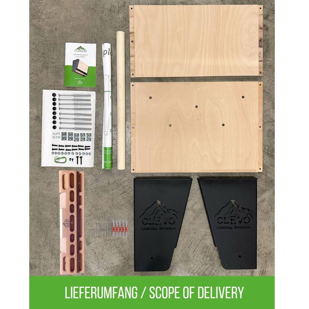 Bundle CLEVO M + Hangboard