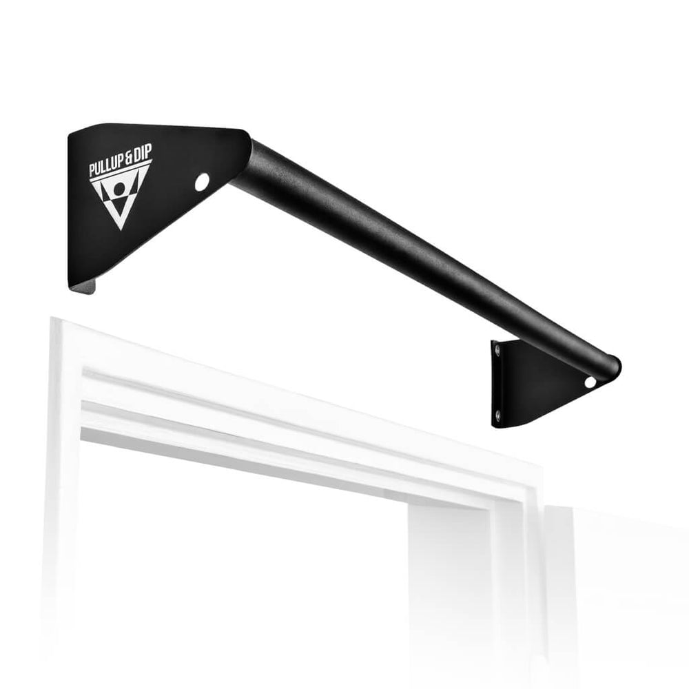 Pull-up bar for wall mounting above the door frame