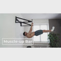 Muscle-Up Bar, Pull-up Bar With Extra Wall Distance