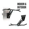 Mobile pull-up bar and dip bar for indoor and outdoor use, unique in the world