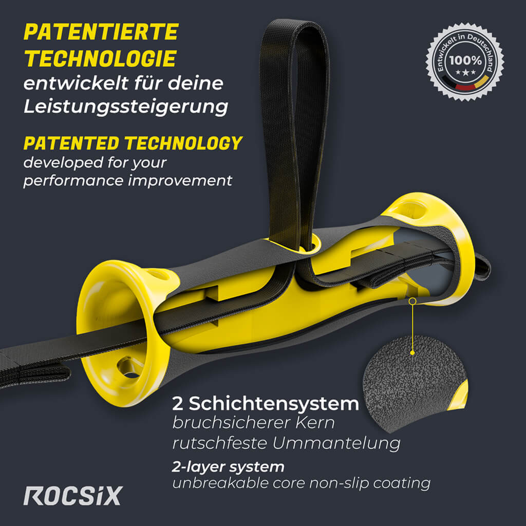 ROCSIX dynamic workout grip