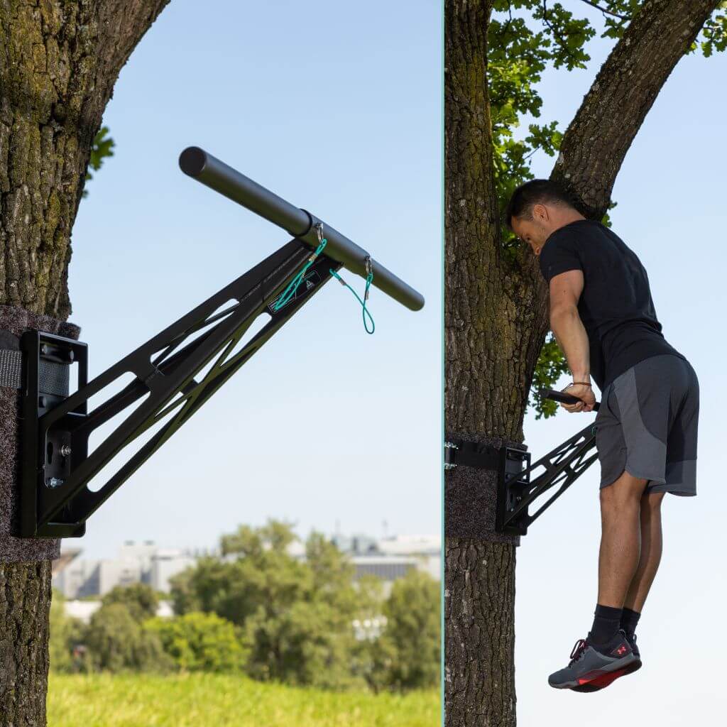 Straight pull-up bar / muscle-up bar, accessory for pull-up & dip pull-up bar