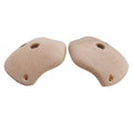 Wooden Climbing Holds From Euroholds in Different Shapes