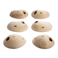 Wooden Climbing Holds From Euroholds in Different Shapes