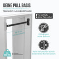 Dip station for door pull-up bar
