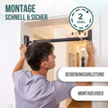 Door bar pull-up bar bundle with pull-up bands and training guides