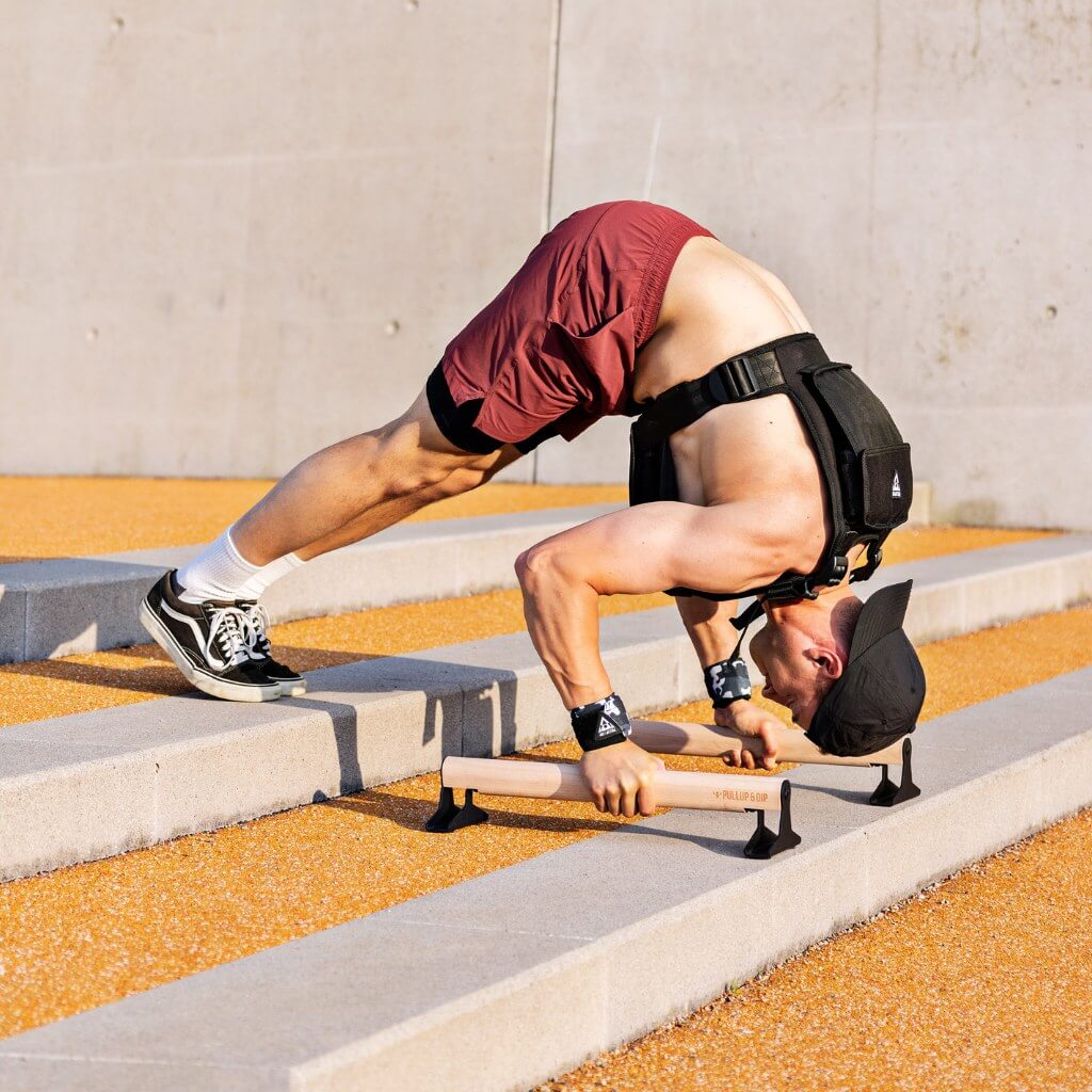 Pullup & dip weight vest with weights up to 15kg