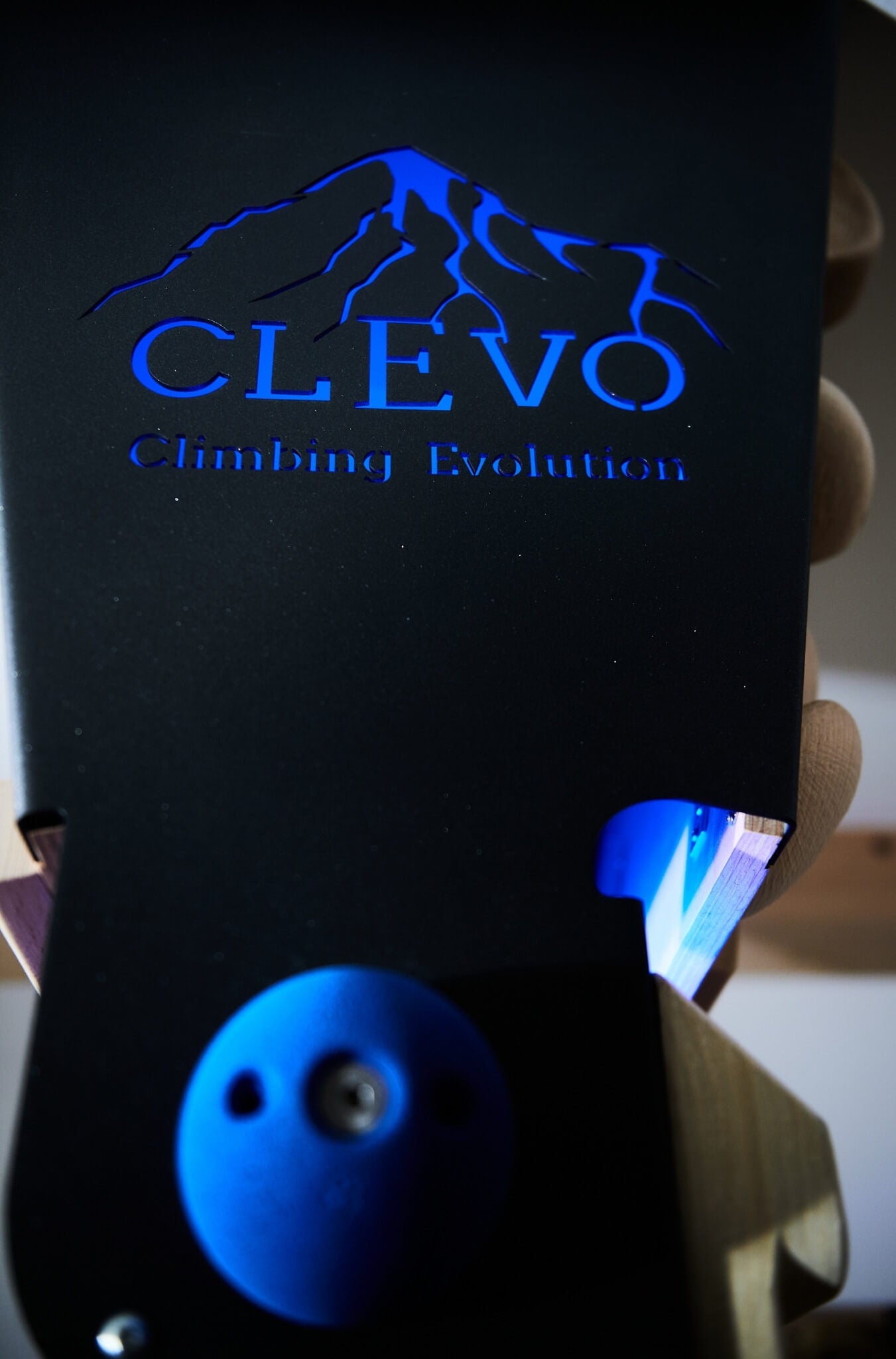 CLEVO XL: Profi Klettermodul für Decke für Campus- und Hangboard, Griffe und Klimmzugstange