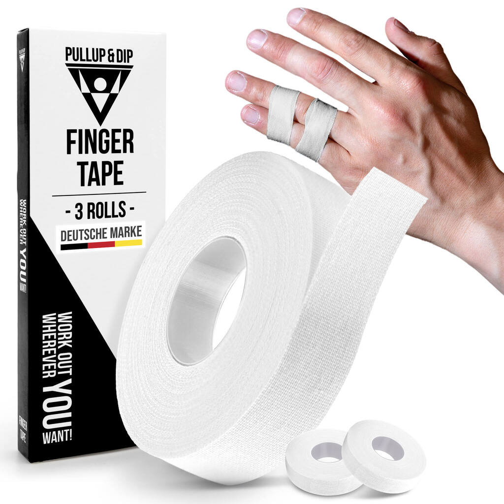 Climbing tape finger with extra strong adhesive, 3 rolls