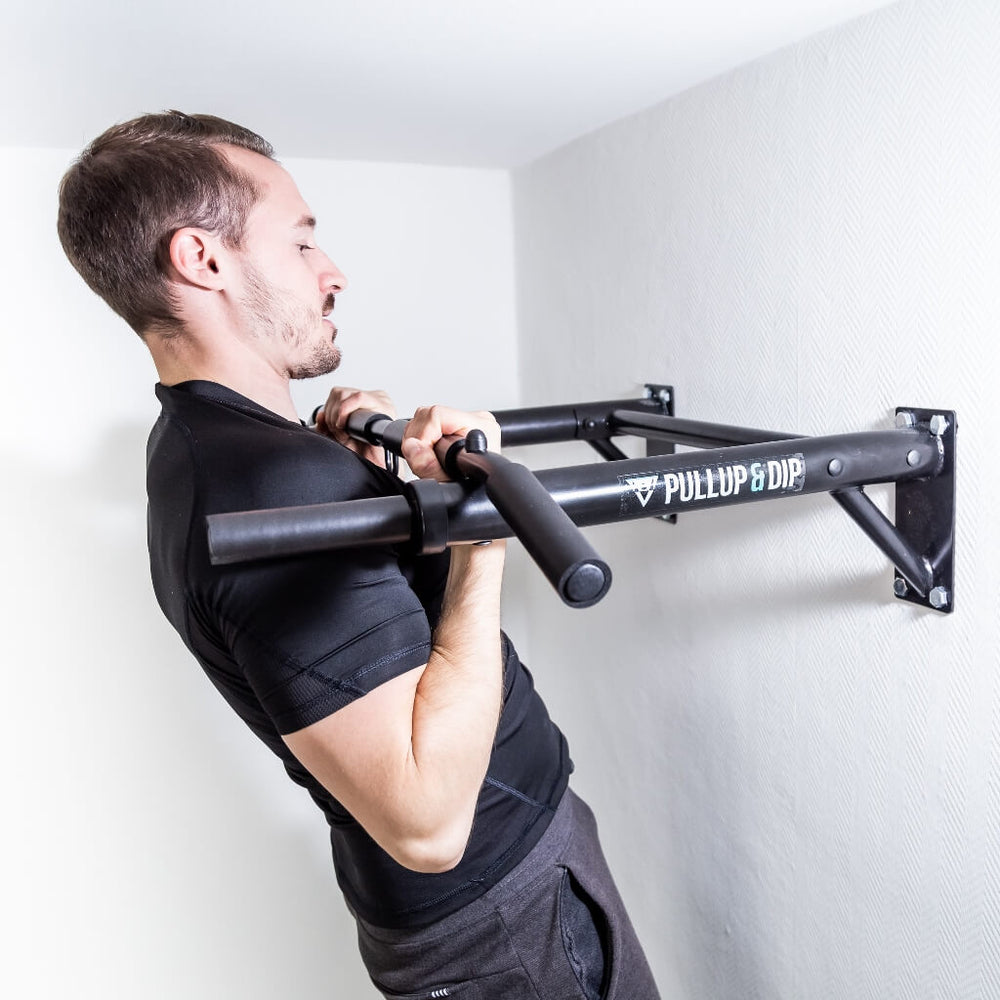 Wall Mounted Pull-up Bar incl. Pull-up Assist Band