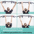 Wall Mounted Pull-up Bar incl. Pull-up Assist Band